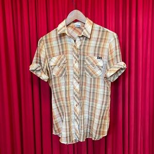 Vintage plaid button down